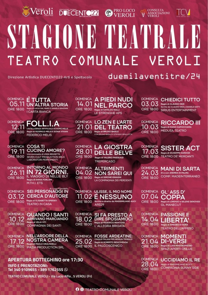Teatro locandina
